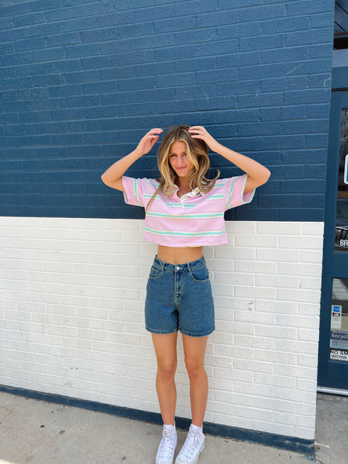 Stevie Striped Top